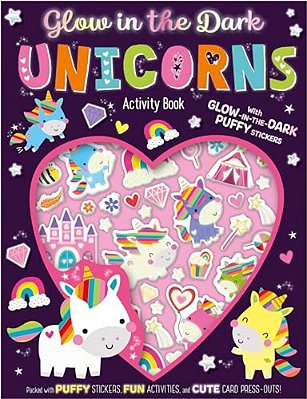 Glow In The Dark Unicorns Activity Book-..