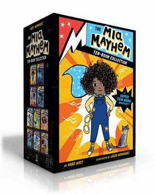 The Mia Mayhem Ten-Book Collection (Boxed Set): Mia Mayhem Is A Superhero!; Learns To Fly!; Vs. The Super Bully; Breaks Down Walls; Stops Time!; Vs. T-..