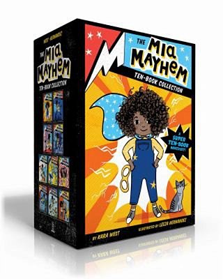 The Mia Mayhem Ten-Book Collection (Boxed Set): Mia Mayhem Is A Superhero!; Learns To Fly!; Vs. The Super Bully; Breaks Down Walls; Stops Time!; Vs. T-..