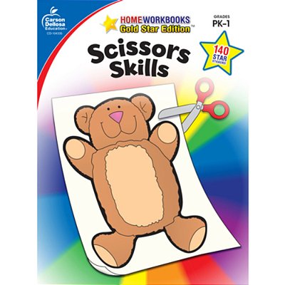 Scissors Skills, Grades Pk - 1: Gold Star Edition Volume 17-..