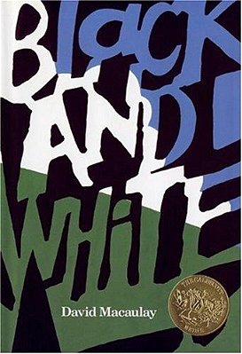 Black And White: A Caldecott Award Winner-..