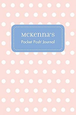 Mckenna's Pocket Posh Journal, Polka Dot-..
