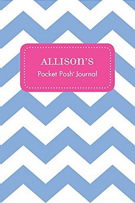 Allison's Pocket Posh Journal, Chevron-..