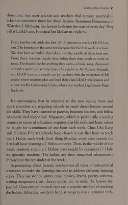 The Leader In Me: How Schools Around The World Are Inspiring Greatness, One Child At A Time-..
