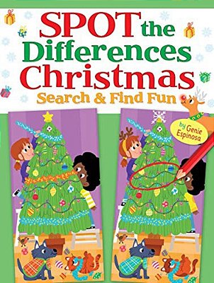 Spot The Differences Christmas: Search & Find Fun-..