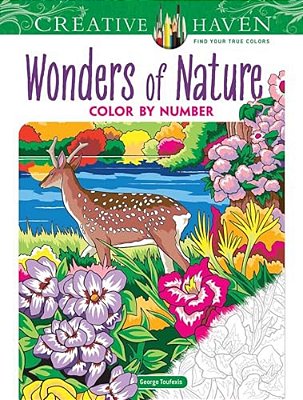 Creative Haven Wonders Of Nature Color By Number-..