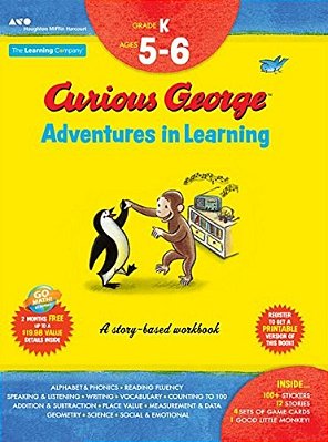 Curious George Adventures In Learning, Kindergarten: Story-Based Learning-..