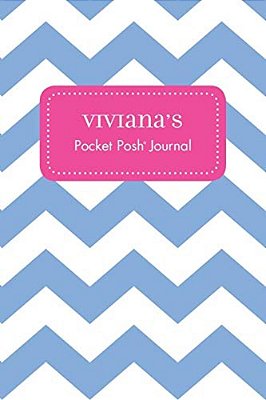 Viviana's Pocket Posh Journal, Chevron-..