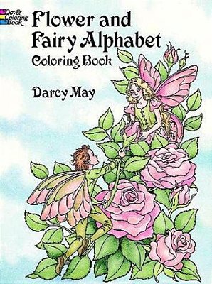 Garden Fairy Alphabet Coloring Book-..
