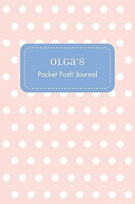 Olga's Pocket Posh Journal, Polka Dot-..