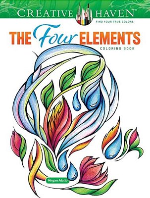 Creative Haven The Four Elements Coloring Book-..