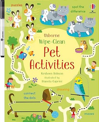 Wipe-Clean Pet Activities-..