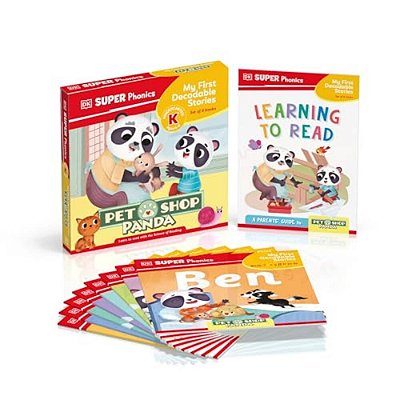 Dk Super Phonics My First Decodable Stories Pet Shop Panda-..