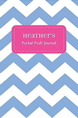 Heather's Pocket Posh Journal, Chevron-..