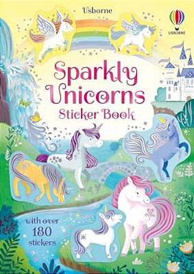 Sparkly Unicorns Sticker Book-..