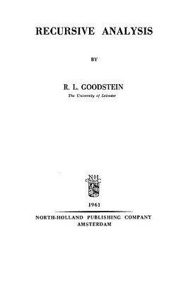 Recursive Analysis-..