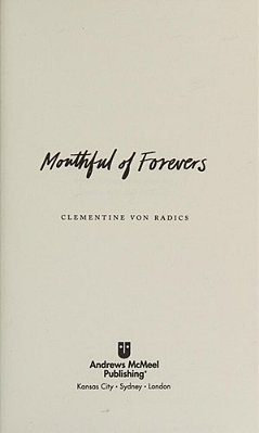 Mouthful Of Forevers-..