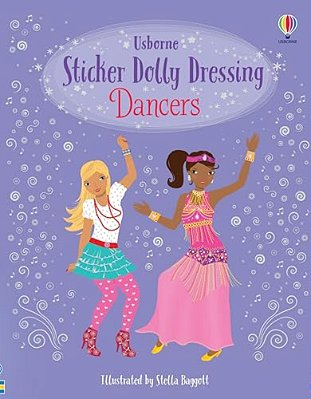 Sticker Dolly Dressing Dancers-..