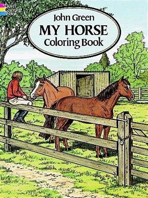 My Horse Coloring Book-..