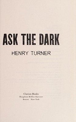 Ask The Dark-..