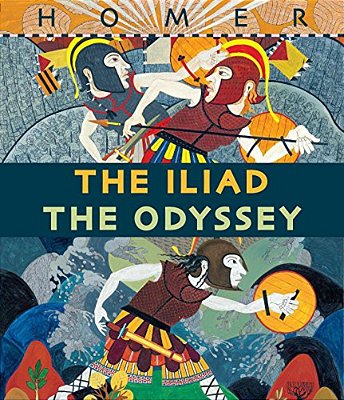The Iliad/The Odyssey Boxed Set: (Two Illustrated Epic Retellings Of Homer's Greek Myths Featuring Gods, Heroes, Battles, And Legendary Journeys For Y-..