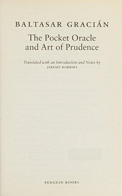 The Pocket Oracle And Art Of Prudence-..