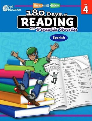 180 Days(tm) Reading For Fourth Grade: Practice, Assess, Diagnose-..