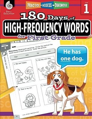 180 Days(tm) High-Frequency Words For First Grade: Practice, Assess, Diagnose-..