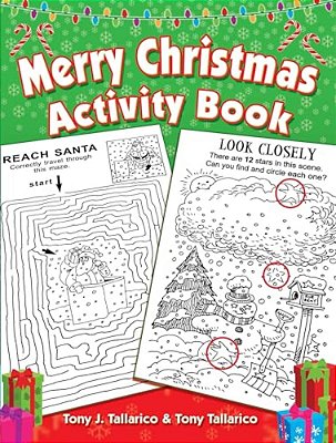 Merry Christmas Activity Book-..