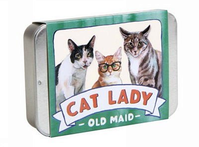 Cat Lady Old Maid-..