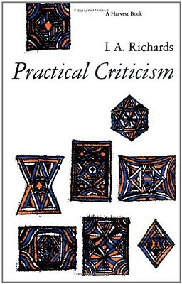 Practical Criticism: A Study Of Literary Judgment-..
