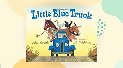 Little Blue Truck Lap Board Book-..