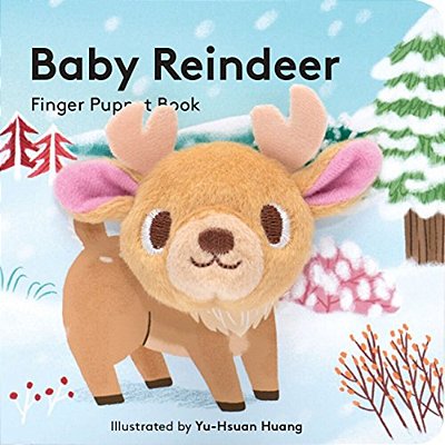 Baby Reindeer: Finger Puppet Book: (Finger Puppet Book For Toddlers And Babies, Baby Books For First Year, Animal Finger Puppets)-..