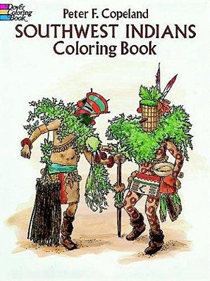 Southwest Indians Coloring Book-..
