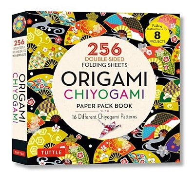 Origami Chiyogami Paper Pack Book: 256 Double-Sided Folding Sheets (Includes Instructions For 8 Models)-..