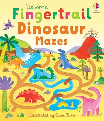 Fingertrail Dinosaur Mazes-..