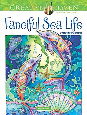 Creative Haven Fanciful Sea Life Coloring Book-..