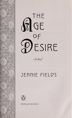 The Age Of Desire-..