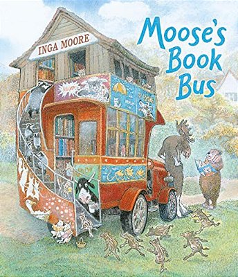Moose's Book Bus-..