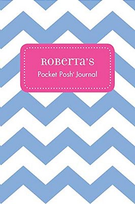 Roberta's Pocket Posh Journal, Chevron-..