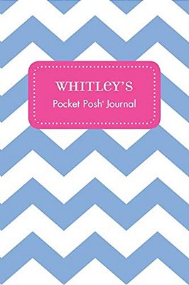 Whitley's Pocket Posh Journal, Chevron-..