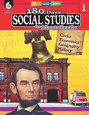 180 Days(tm) Social Studies For First Grade: Practice, Assess, Diagnose-..