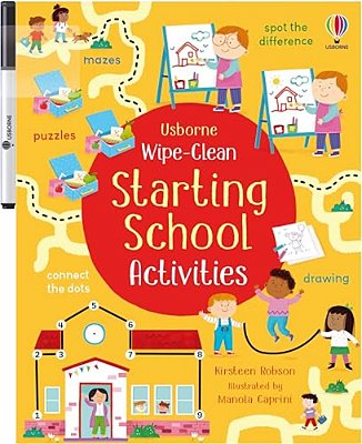 Wipe-Clean Starting School Activities-..