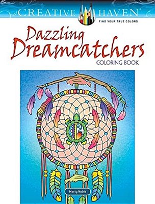 Creative Haven Dazzling Dreamcatchers Coloring Book-..