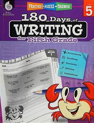 180 Days(tm) Writing For Fifth Grade: Practice, Assess, Diagnose-..