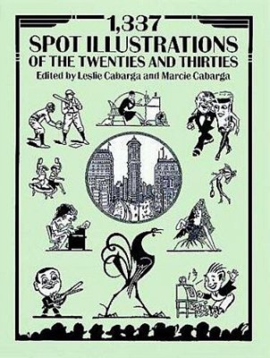 1,337 Spot Illustrations Of The Twenties And Thirties-..