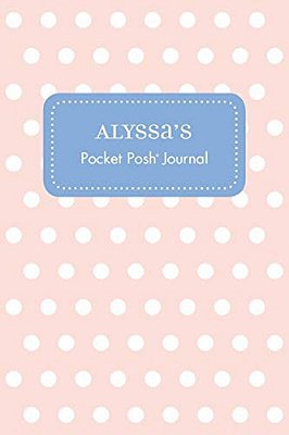 Alyssa's Pocket Posh Journal, Polka Dot-..