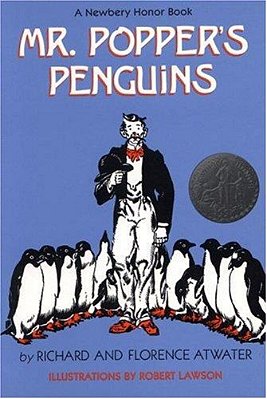 Mr. Popper's Penguins (Newbery Honor Book)-..