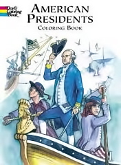 American Presidents Coloring Book-..