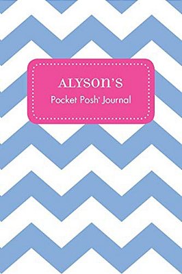 Alyson's Pocket Posh Journal, Chevron-..